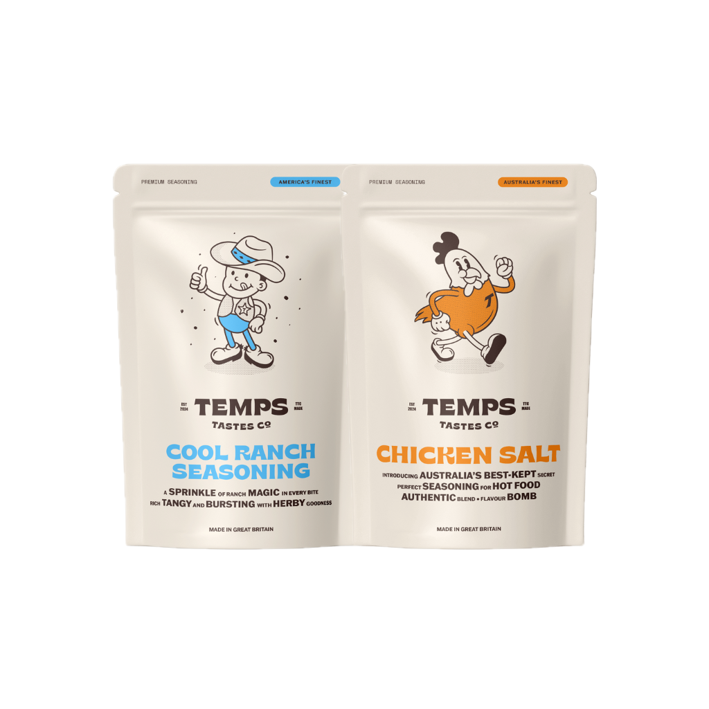 Buy Bundle - 1 x Cool Ranch Seasoning & 1 x Chicken Salt £18